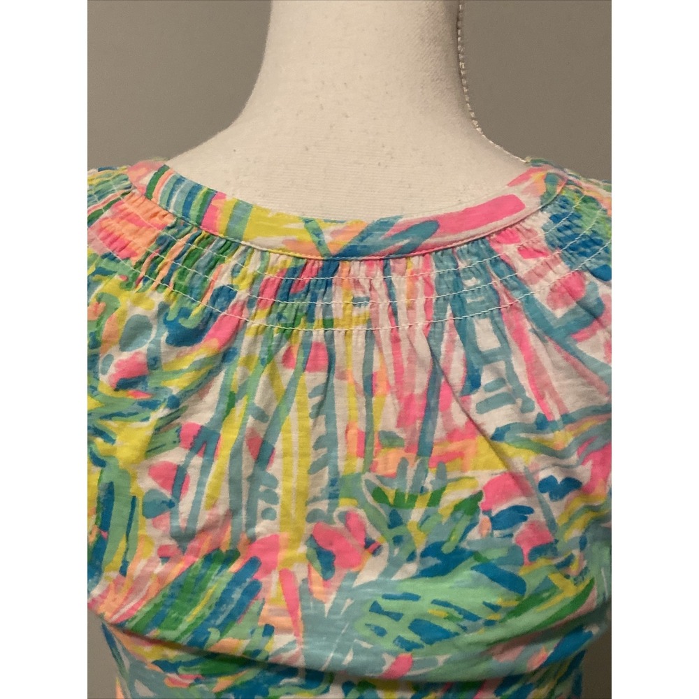 LILLY PULITZER  'Essie' Knit Top In Sea, Salt And Fun, Size XS - Picture 4 of 5